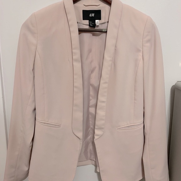 Blush Pink Blazer - Picture 1 of 3